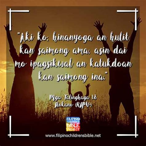 Ilocano Proverbs and Sayings .